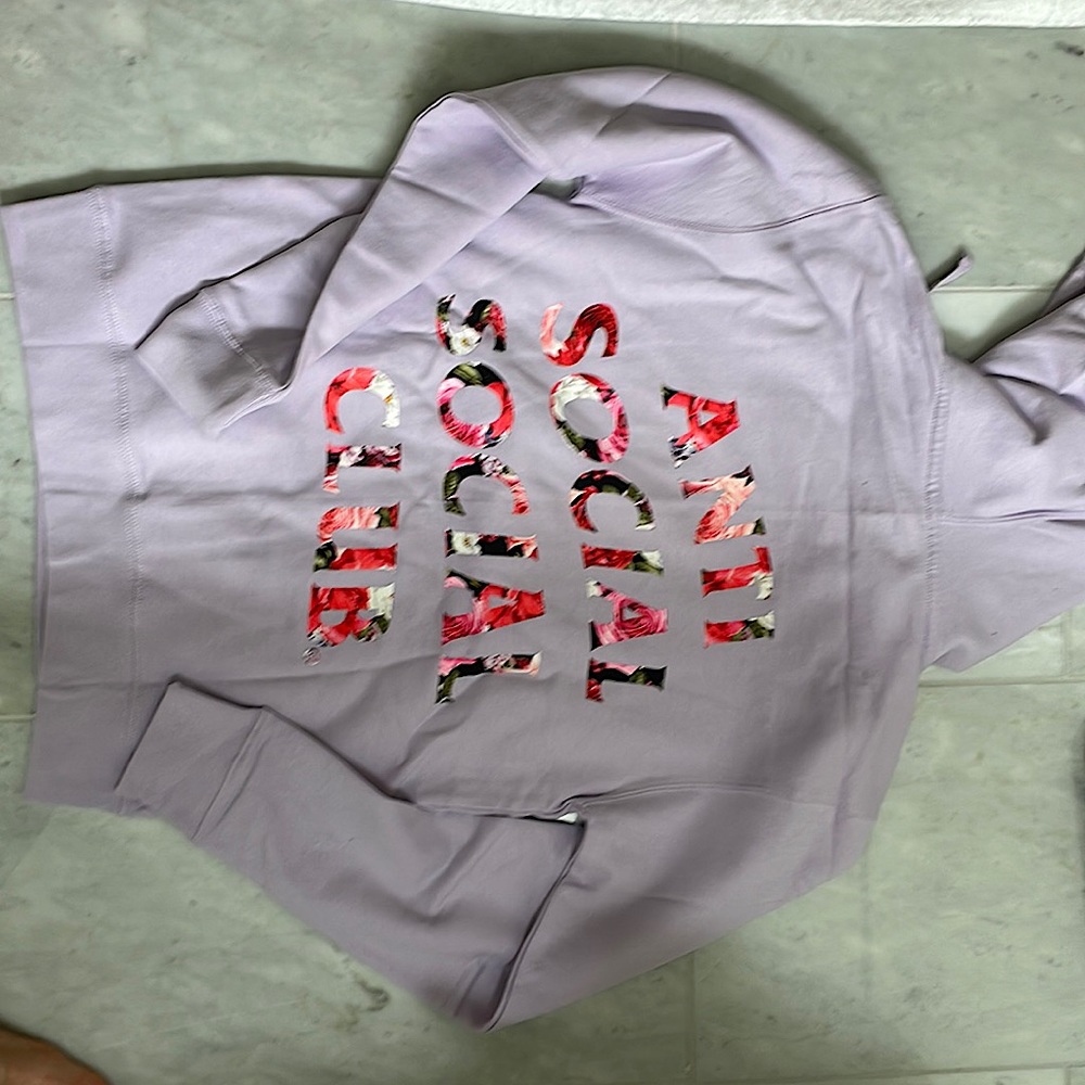 New w tag Anti Social Social Club Hoodie Small unisex